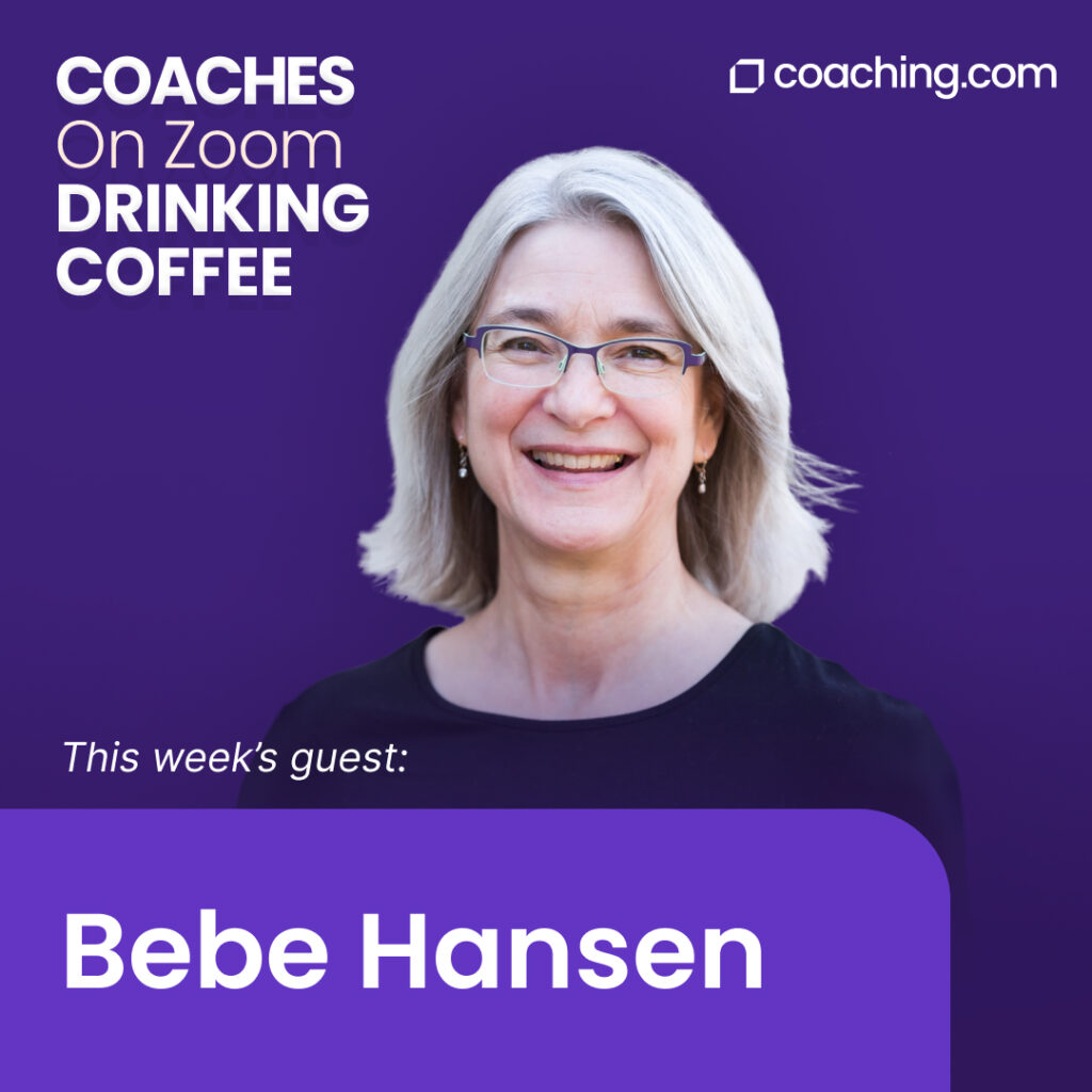 Coaches on Zoom Drinking Coffee Podcast PresenceBased Coaching